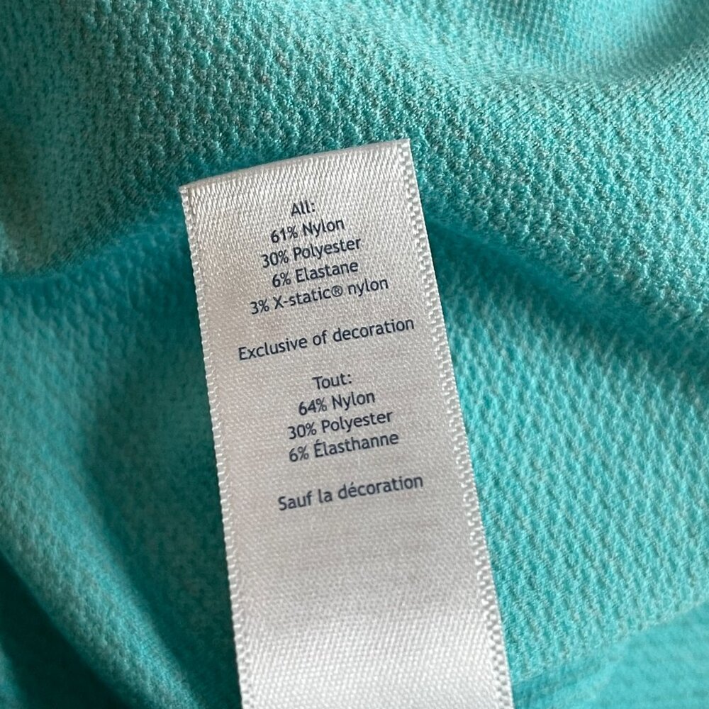 Ivivva by Lululemon Girls Short Sleeve Workout Tee, Blue, Size 10 - Picture 5 of 5